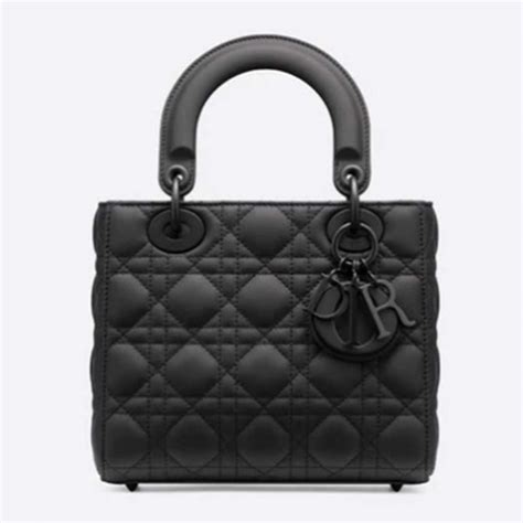 lady dior ultra-matte mini bag price|lady dior small vs medium.